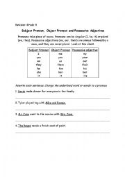 Revision Pronouns