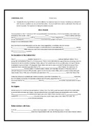 English Worksheet: Conditional test: What if Kennedy hadnt been killed? 