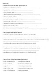 Modals of Advice