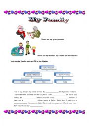 English Worksheet: Vocabulary