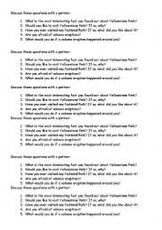 English Worksheet: 5 questions Yellowstone