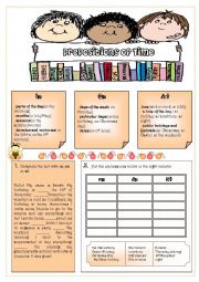 Prepositions of time