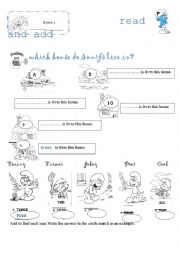 English Worksheet: numbers