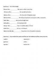 English Worksheet: Like doing smth
