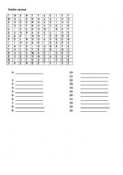 Find the numbers (1-20)