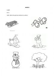 English Worksheet: Autumn worksheet