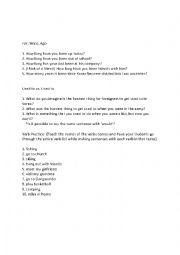 English Worksheet: Adult Conversation: Personal Questions to Practice Grammar