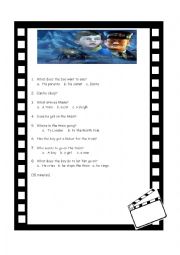 English Worksheet: The Polar Express fifteen first minutes