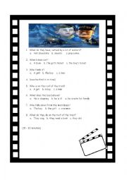 English Worksheet: The Polar Express fifteen first to 30 minutes