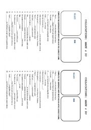 English Worksheet: Make & Do Collocations