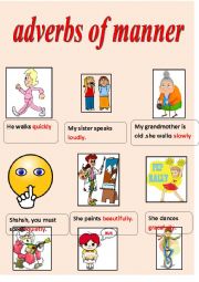 adverbs of manner