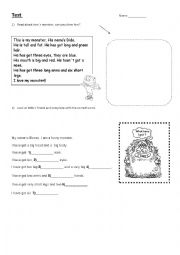 English Worksheet: final review 