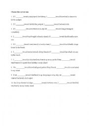 English Worksheet: grammar exercise 