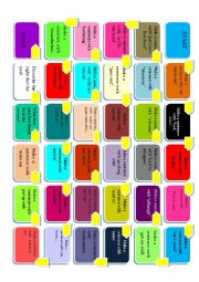 English Worksheet: Make a sentence with...