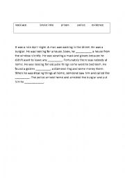 English Worksheet: detective and crime stories 