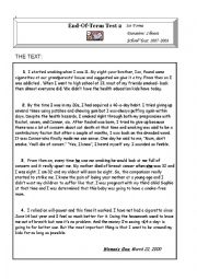 English Worksheet: molmol