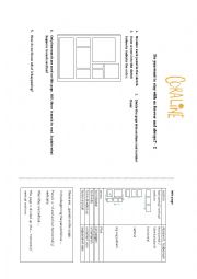 English Worksheet: Coraline - Analysis of a panel sequence