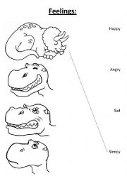 English Worksheet: Feelings