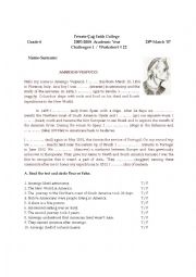 English Worksheet: weekend worksheet