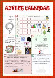 Advent Calendar - Christmas Activities