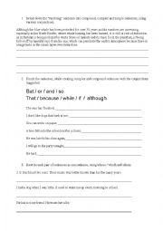 English Worksheet: Academic writing