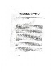 Reading Frankenstein PART 2