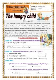 The hungry child