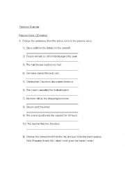 English Worksheet: revision sheet