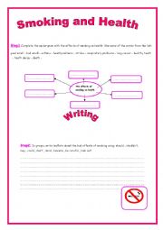 English Worksheet: 9th form module 3 lesson 2  Smoking and Health (part 2)