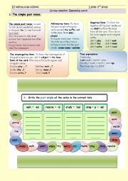 English Worksheet: remedial work for 9th form tunisian pupils