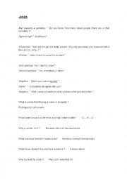 English Worksheet: CHILDRENS  JOKES