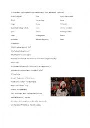 English Worksheet: Christmas-How I met your mother