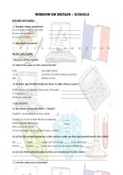 English Worksheet: Window on Britain - Schools