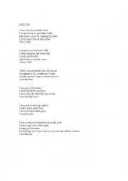 English Worksheet: riddles