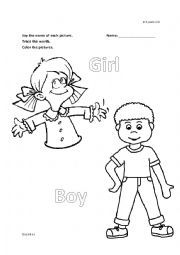 kinder Boy and Girl