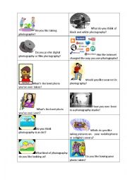 English Worksheet: photography 