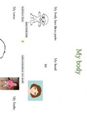 English Worksheet: MY BODY & MY FEELINGS