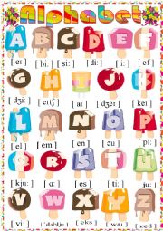 English Worksheet: The English alphabet