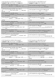 English Worksheet: Present Perfect Activity 