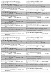 English Worksheet: Present Perfect Activity 