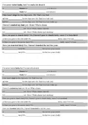 English Worksheet: Present Perfect Activity II