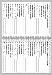 English Worksheet: present simple and present continuous