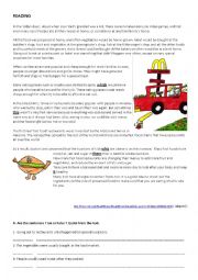 English Worksheet: Fast food