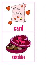 Valentines Day - flashcards