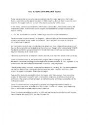 English Worksheet: MID TERM TEST2  for 4th Formers Tunisian Students 