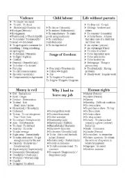 English Worksheet: Vocabulary (lessons:9 to 15 - 2nd form - Tunisia)