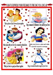 English Worksheet: VELENTINES DAY POSTER #3