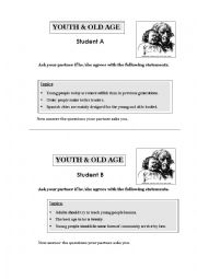 English Worksheet: Intermediate Oral Interactive Activity