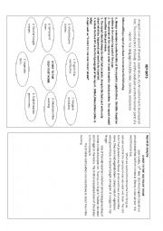 English Worksheet: Report Writing