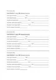 English Worksheet: Find someone who-Adjectives